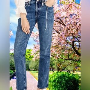 J. Crew Blue Straight Leg Jeans